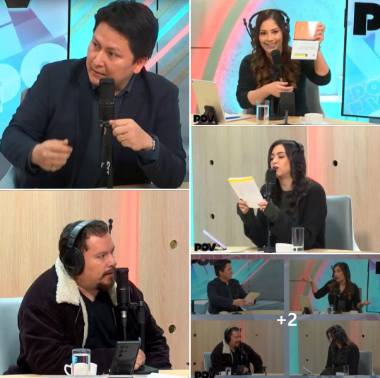 Participación en el streaming más visto de la red televisiva más grande e influyente de Bolivia